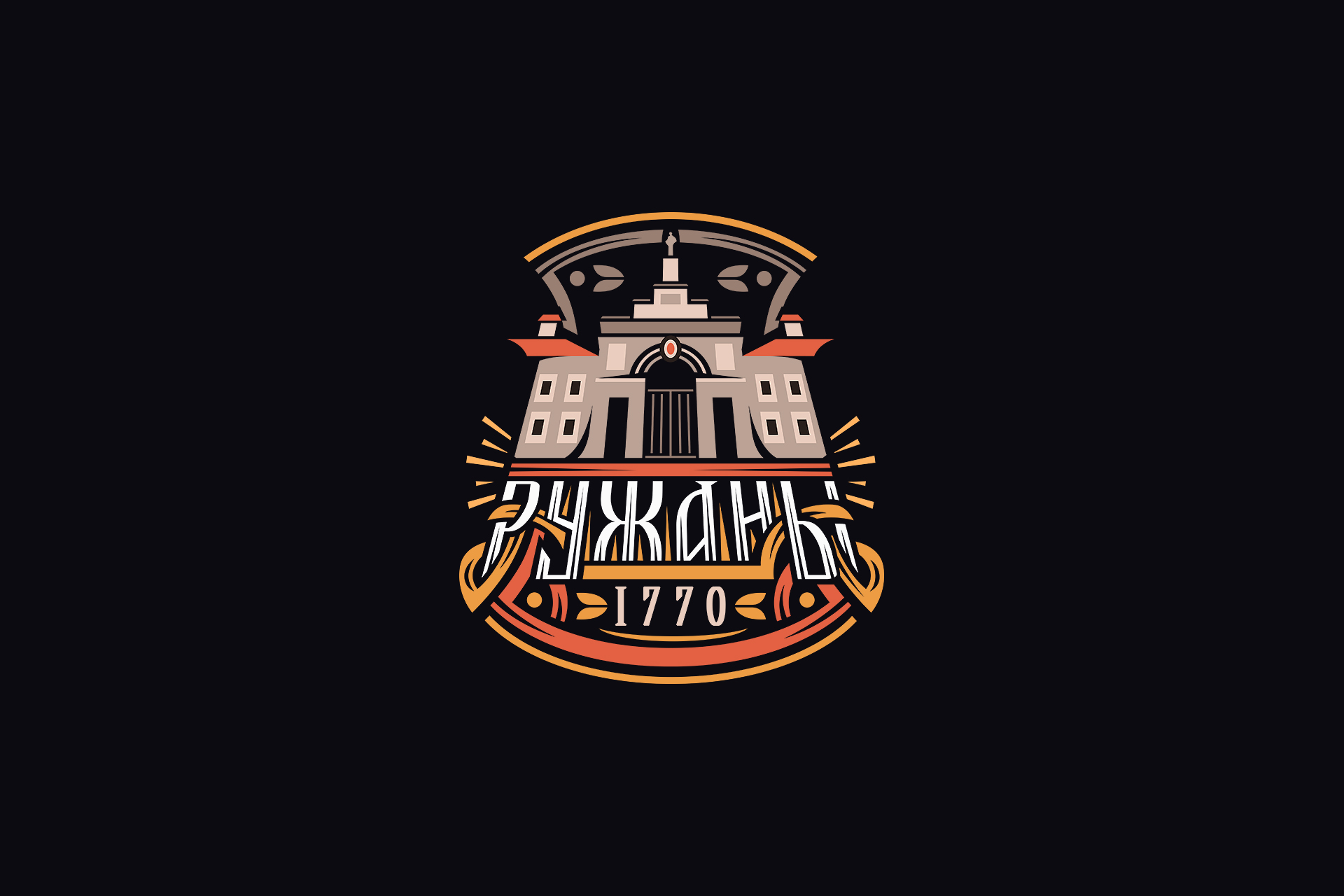 Эмблема, логотип Ружанского замка