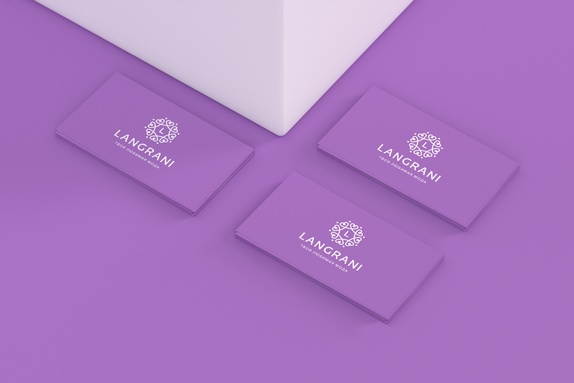 Visual identity of a women's clothing store