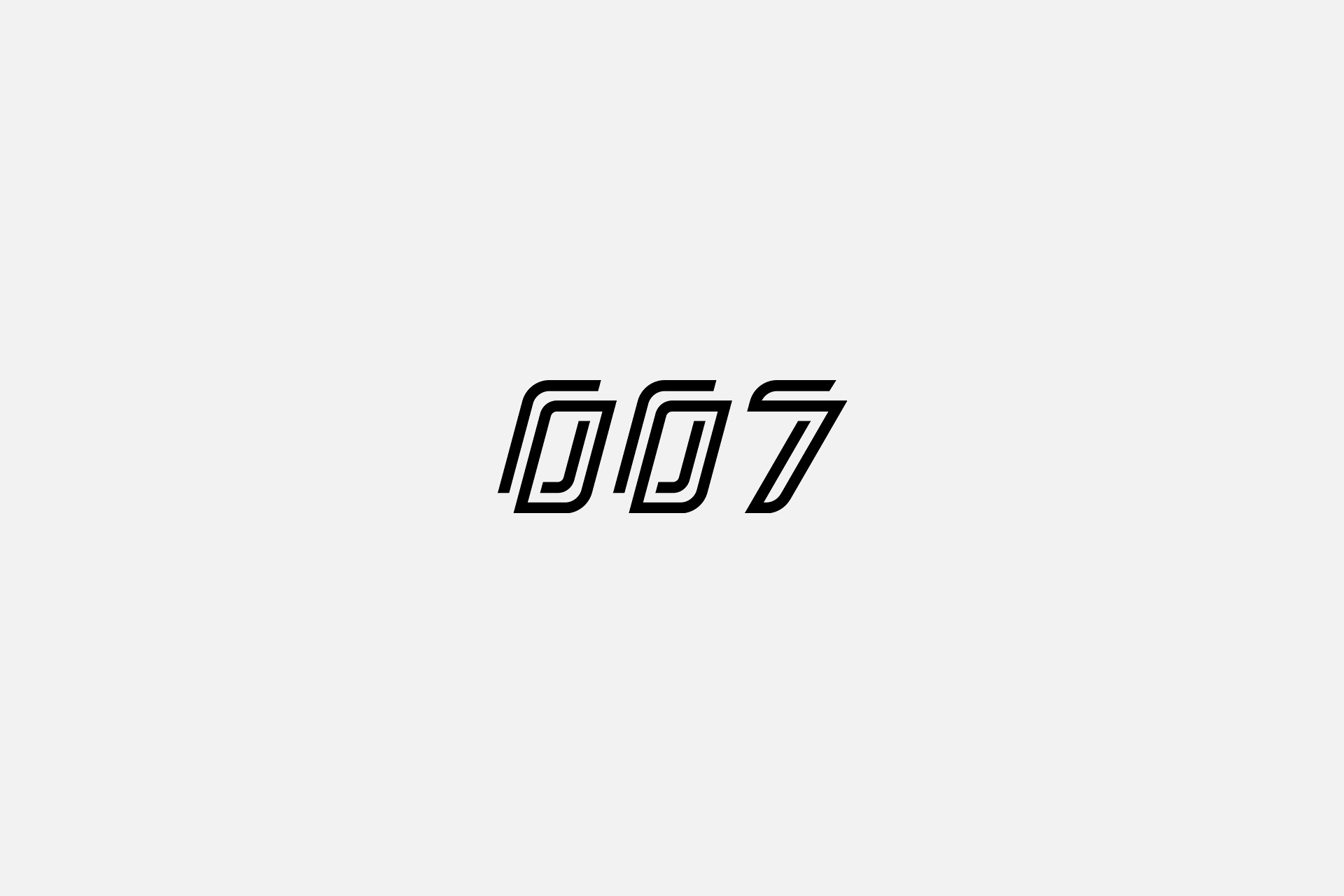 Логотип 007