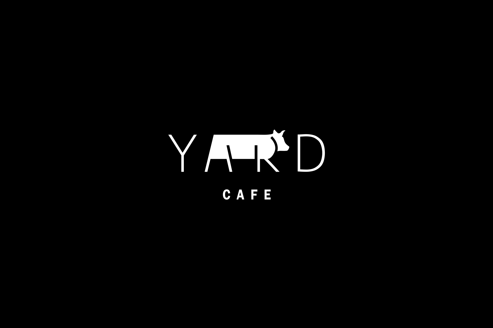 Дизайн логотипа для кафе Yard