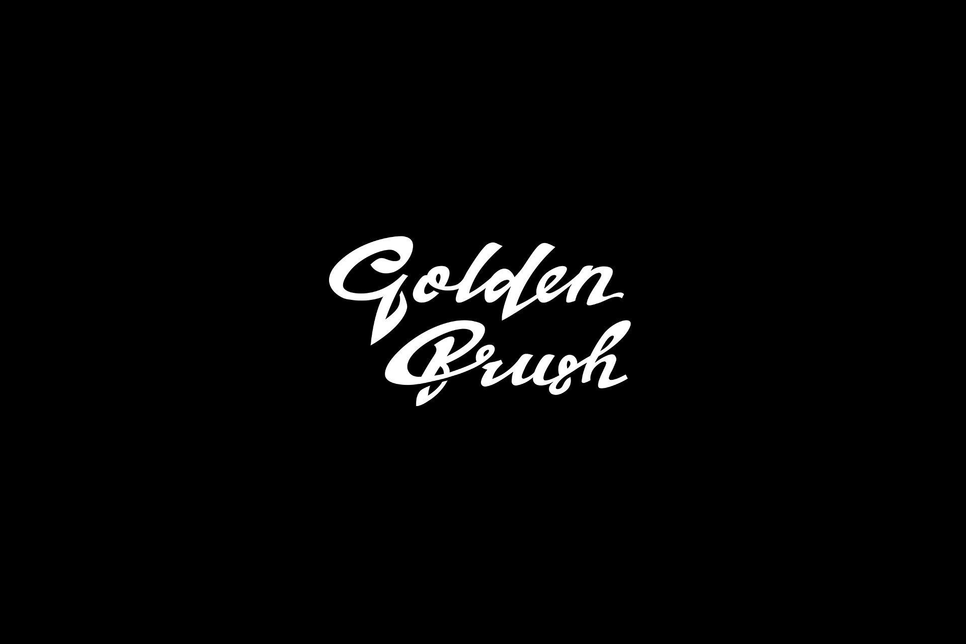 Логотип для школы парикмахеров Golden Brush