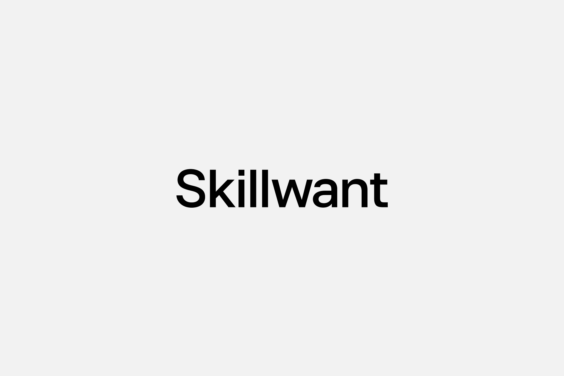Logo for the Skillwant online school