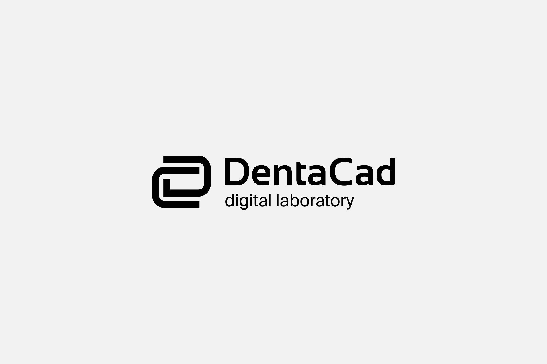 Logo for a company selling dental equipment DentaCad