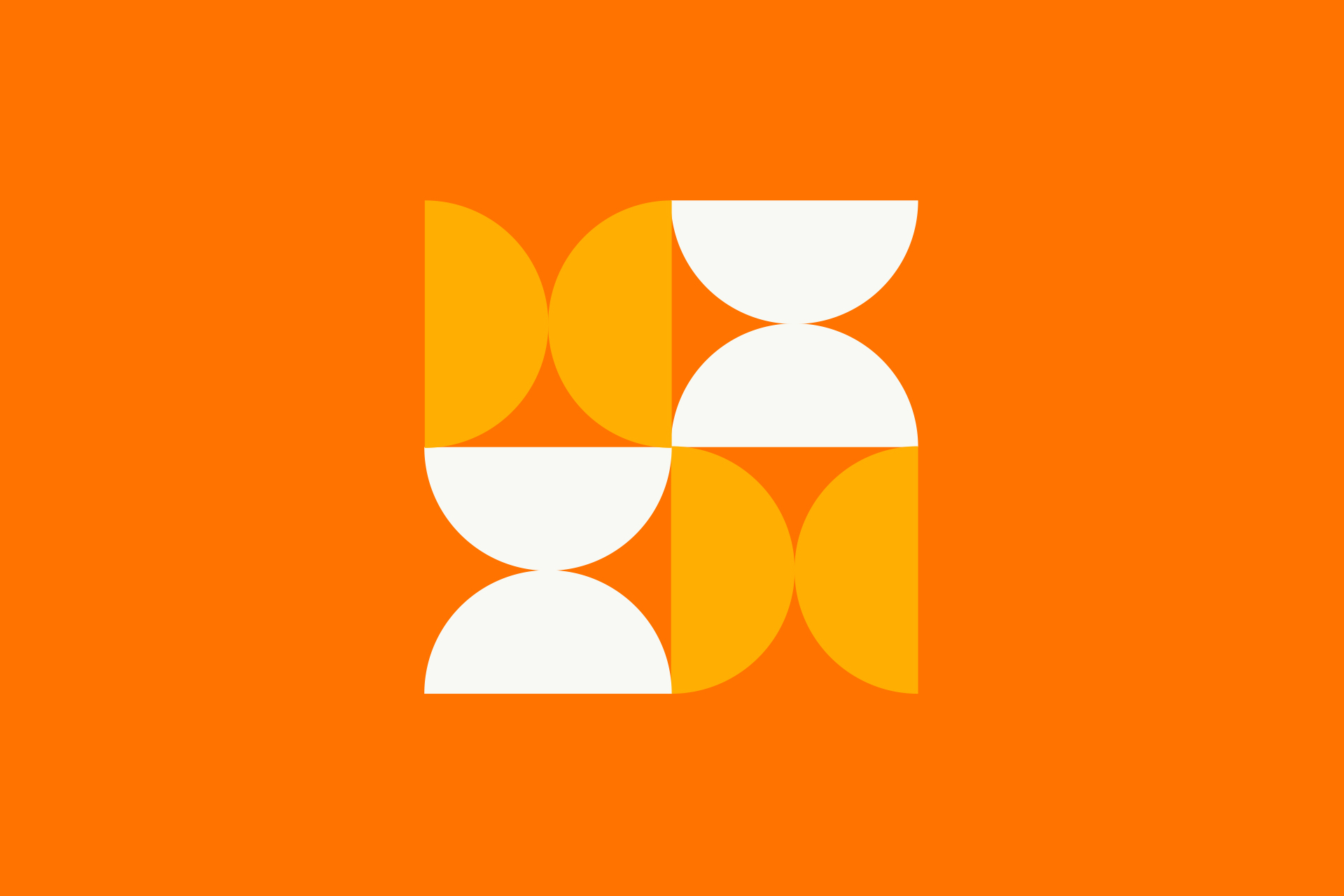 Orange color in the design